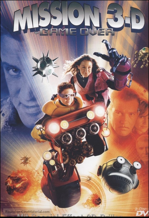 SPY KIDS 3-D : GAME OVER - German DVD movie cover