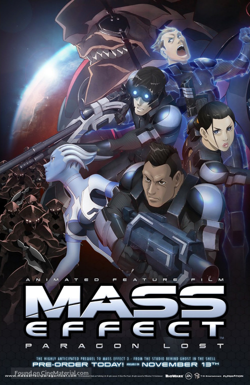 Mass Effect - Paragon Lost - Movie Poster