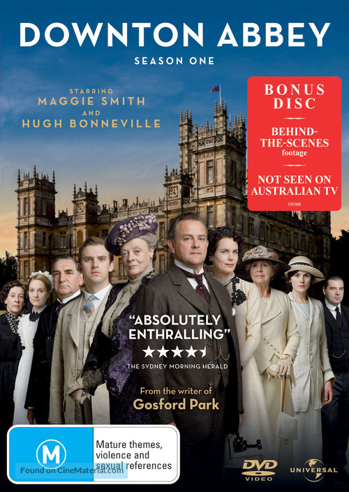 &quot;Downton Abbey&quot; - Australian DVD movie cover