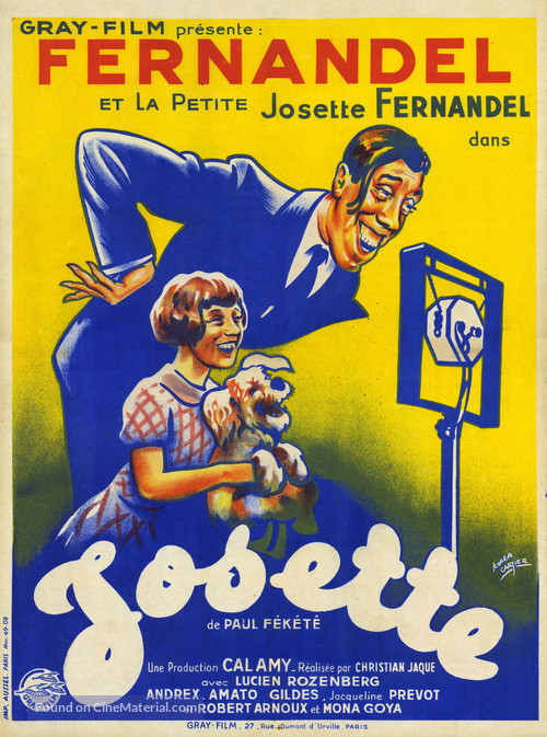 Josette - French Movie Poster
