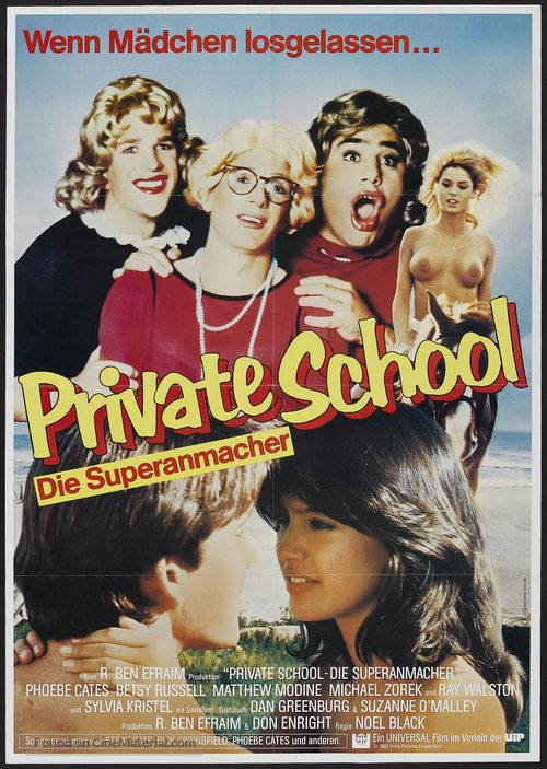 Private School - German Movie Poster