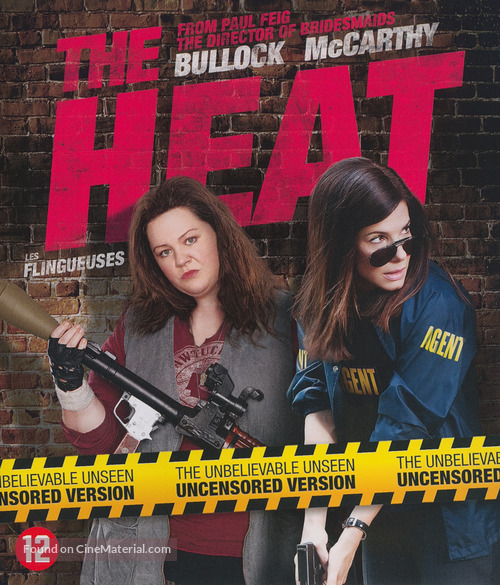 The Heat - Belgian Blu-Ray movie cover