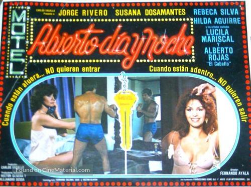 Abierto d&iacute;a y noche - Argentinian Movie Poster