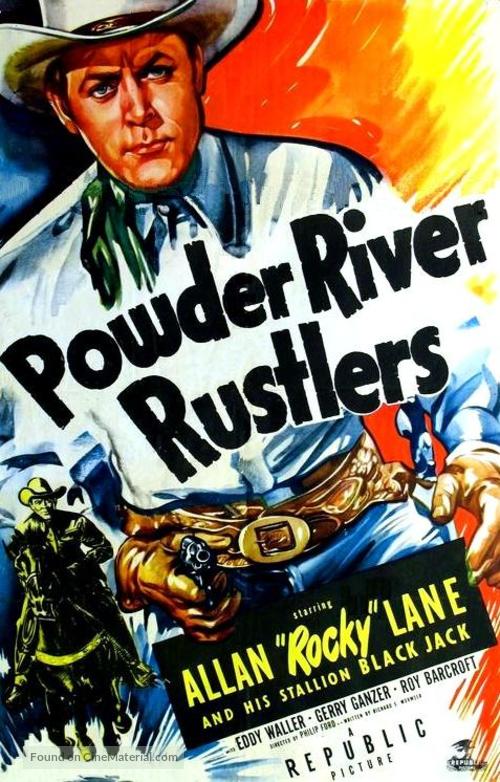 Powder River Rustlers - Movie Poster