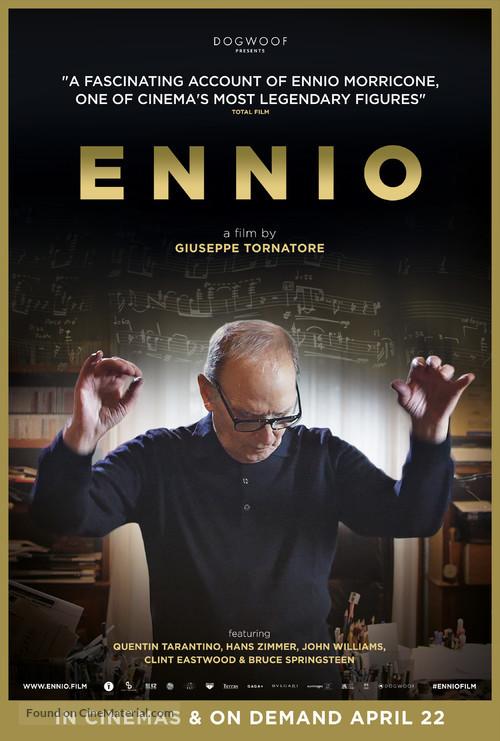 Ennio - British Movie Poster