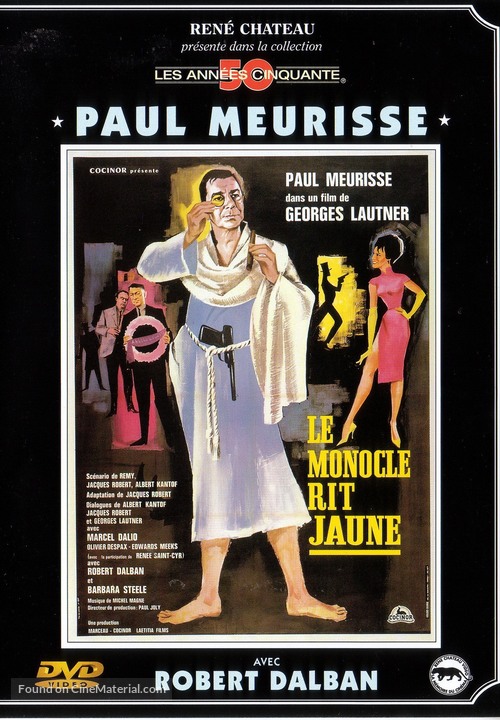 Monocle rit jaune, Le - French DVD movie cover
