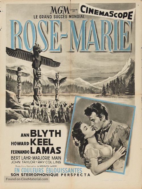 Rose Marie - French Movie Poster