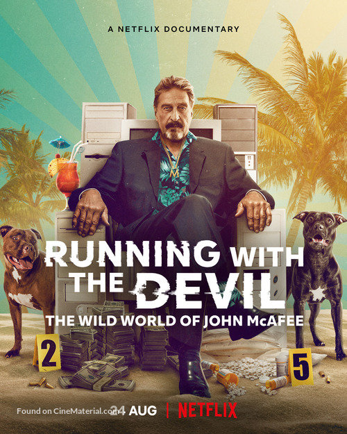 Running with the Devil: The Wild World of John McAfee - Movie Poster