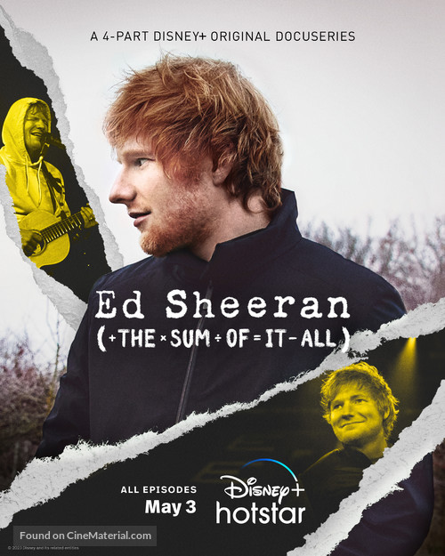 &quot;Ed Sheeran: The Sum of It All&quot; - Indian Movie Poster