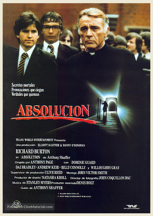 Absolution - Spanish Movie Poster