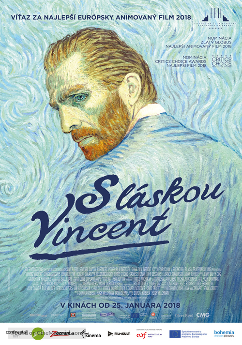 Loving Vincent - Slovak Movie Poster