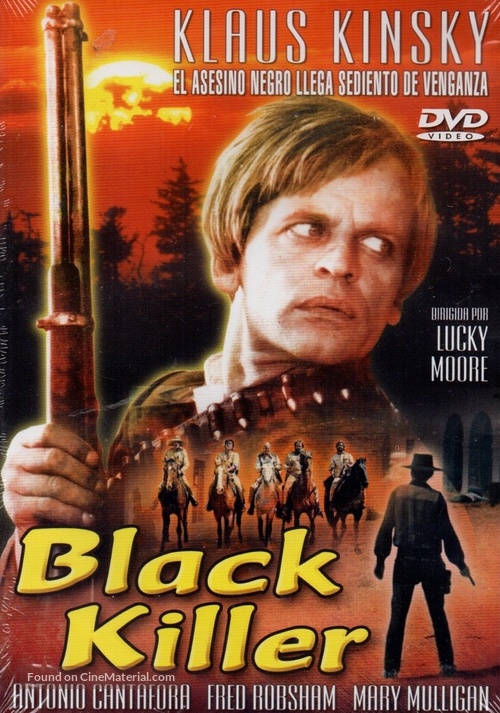 Black Killer - Spanish DVD movie cover