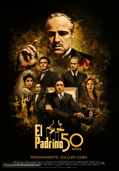 The Godfather - Mexican Movie Poster