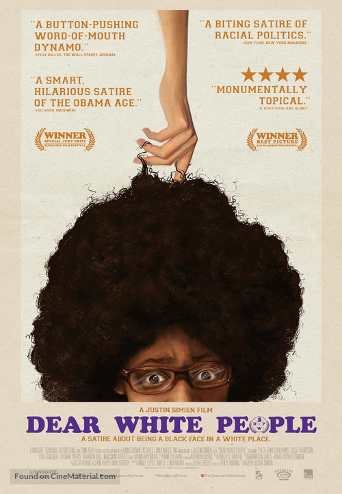 Dear White People - Canadian Movie Poster