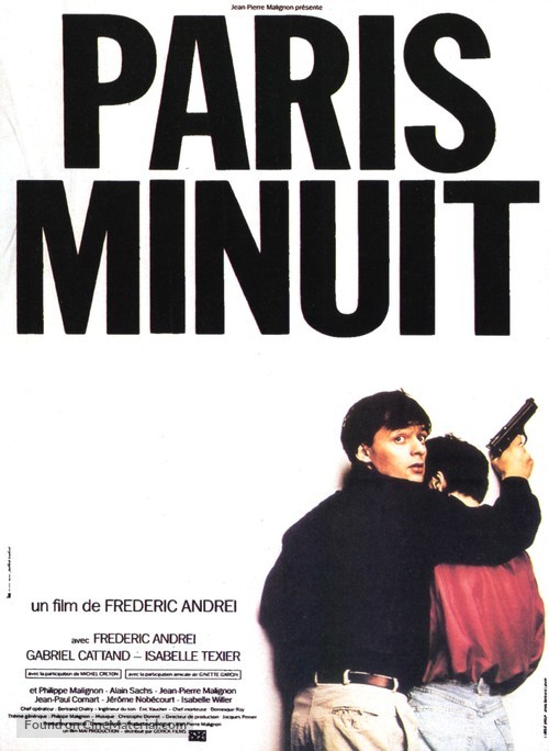 Paris minuit - French Movie Poster