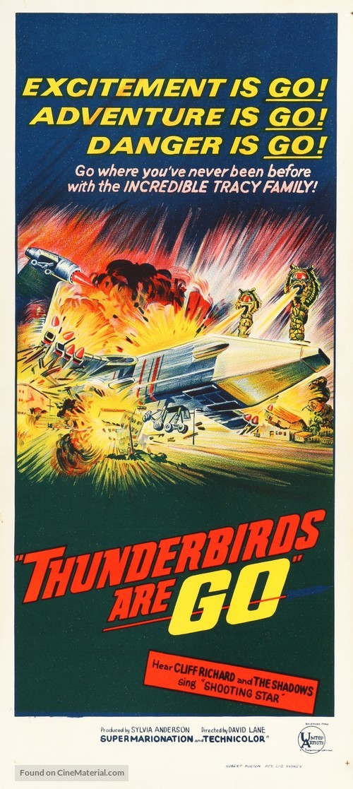 Thunderbirds Are GO - Australian Movie Poster