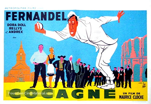 Cocagne - Belgian Movie Poster