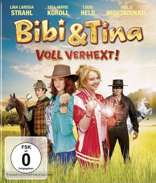 Bibi &amp; Tina: Voll Verhext - German Blu-Ray movie cover