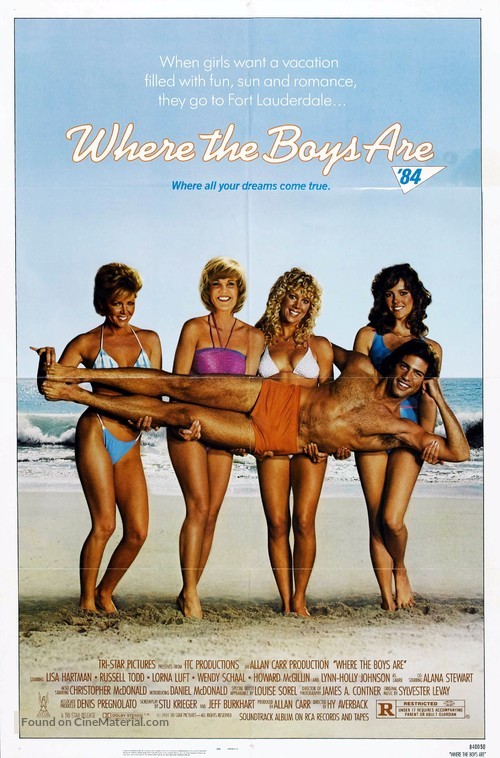 Where the Boys Are &#039;84 - Movie Poster