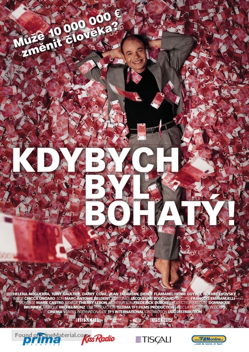 Ah! Si j&#039;&eacute;tais riche - Czech Movie Poster