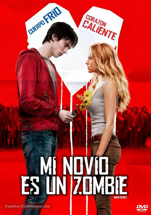 Warm Bodies - Argentinian DVD movie cover