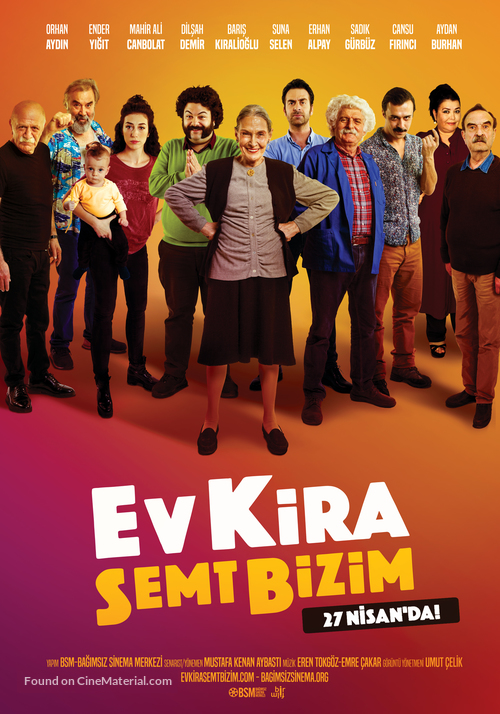 Ev Kira Semt Bizim - Turkish Movie Poster