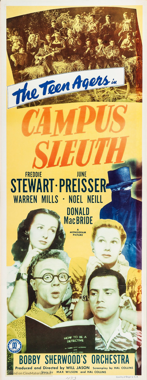 Campus Sleuth - Movie Poster