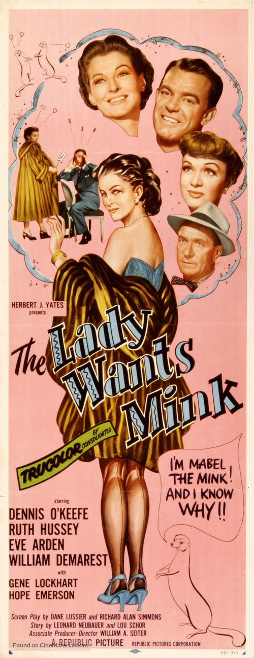 The Lady Wants Mink - Movie Poster