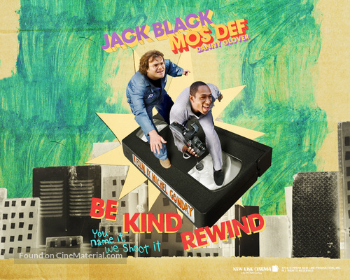 Be Kind Rewind - Movie Poster