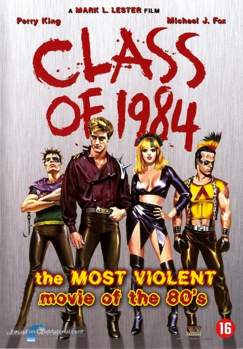 Class of 1984 - Dutch DVD movie cover