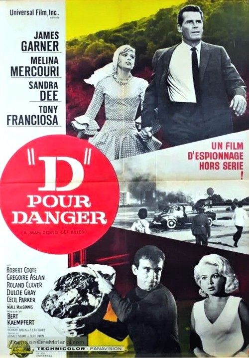 A Man Could Get Killed - French Movie Poster