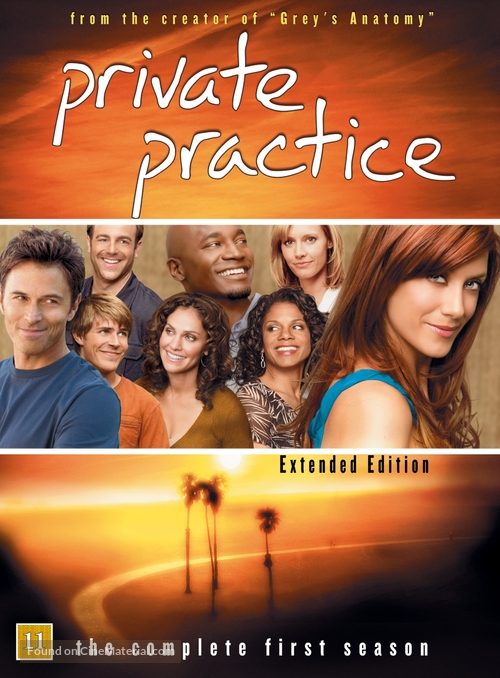 &quot;Private Practice&quot; - Danish DVD movie cover