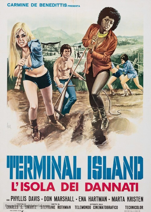 Terminal Island - Italian Movie Poster