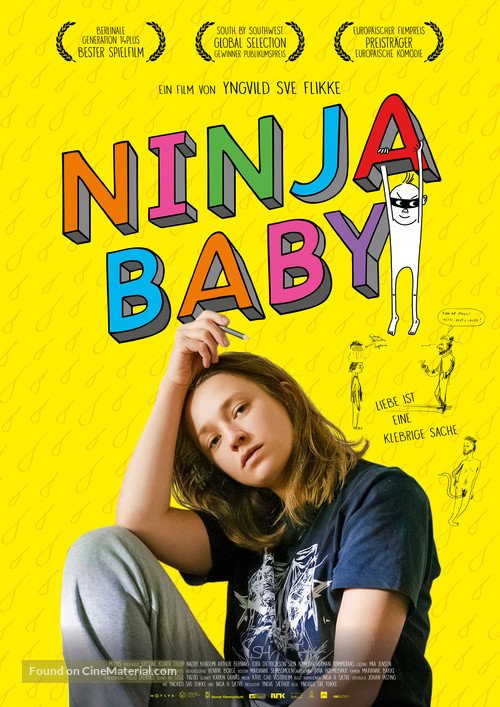 Ninjababy - Austrian Movie Poster