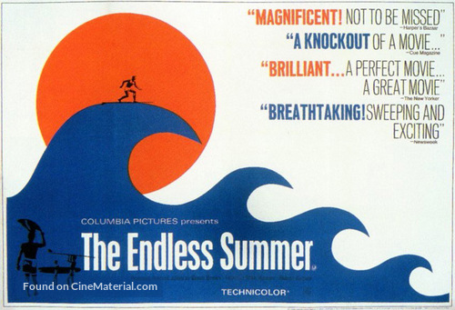 The Endless Summer - British Movie Poster