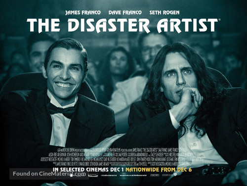 The Disaster Artist - British Movie Poster