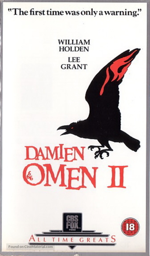 Damien: Omen II - British Movie Cover