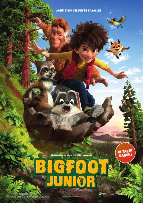 The Son of Bigfoot - Danish Movie Poster