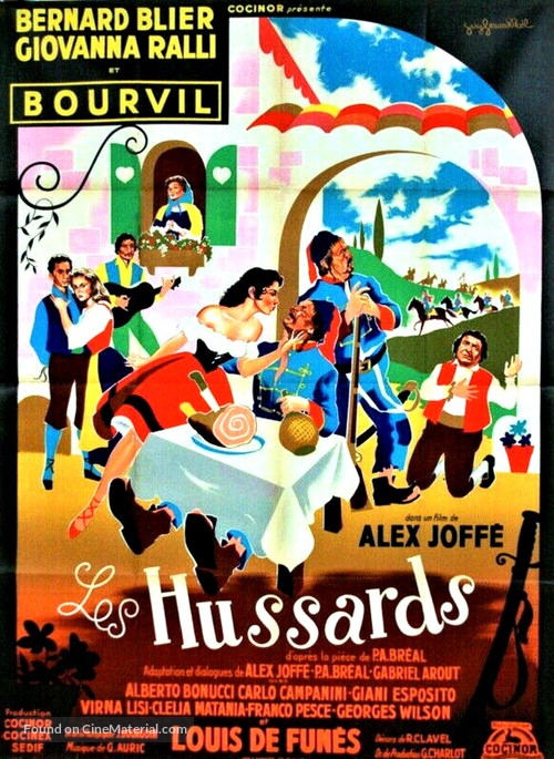Les hussards - French Movie Poster