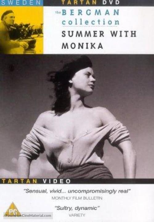 Sommaren med Monika - British DVD movie cover