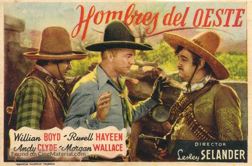 Three Men from Texas - Spanish Movie Poster