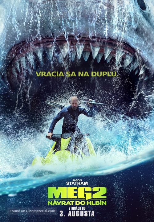 Meg 2: The Trench - Slovak Movie Poster