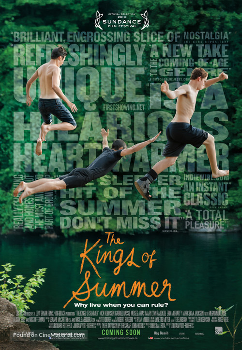 The Kings of Summer - Canadian Movie Poster