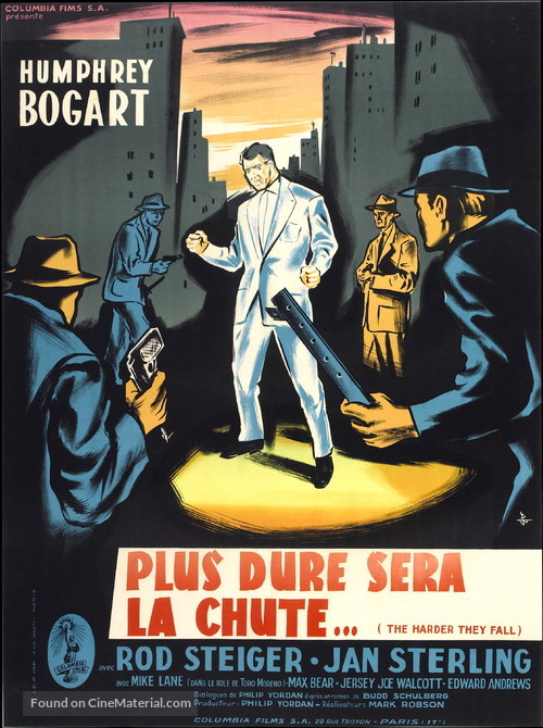 The Harder They Fall - French Movie Poster