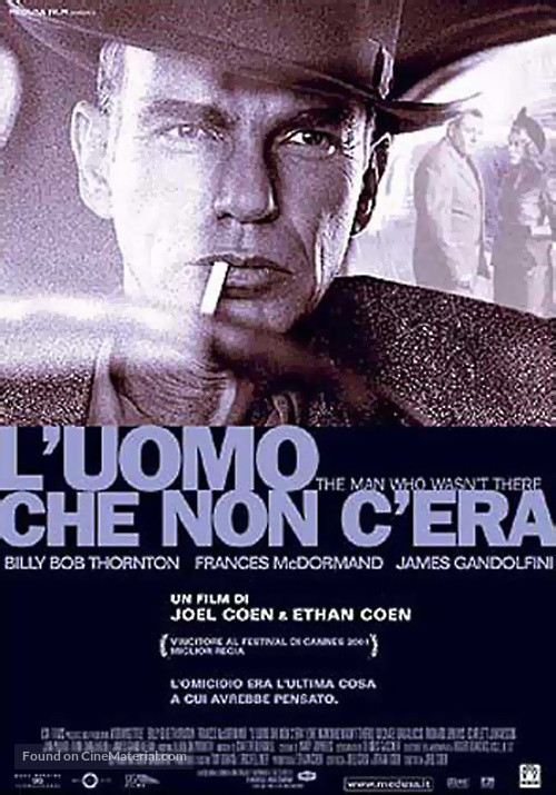 The Man Who Wasn&#039;t There - Italian Movie Poster