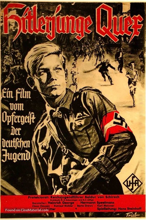 Hitlerjunge Quex: Ein Film vom Opfergeist der deutschen Jugend - German Movie Poster