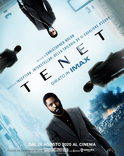 Tenet - Italian Movie Poster