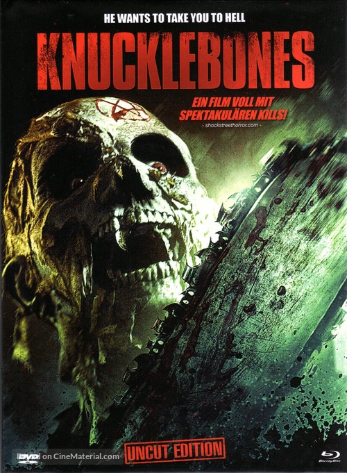 Knucklebones - Austrian Blu-Ray movie cover