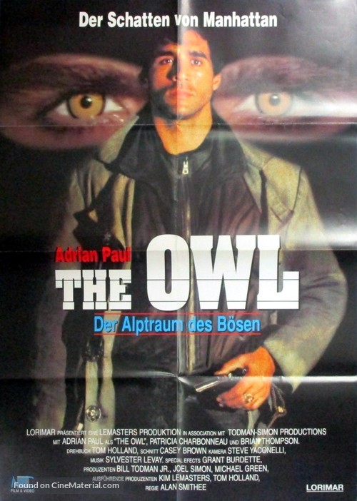 The Owl - German Movie Poster