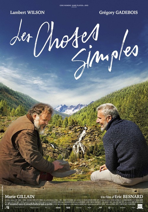 Les Choses Simples - French Movie Poster